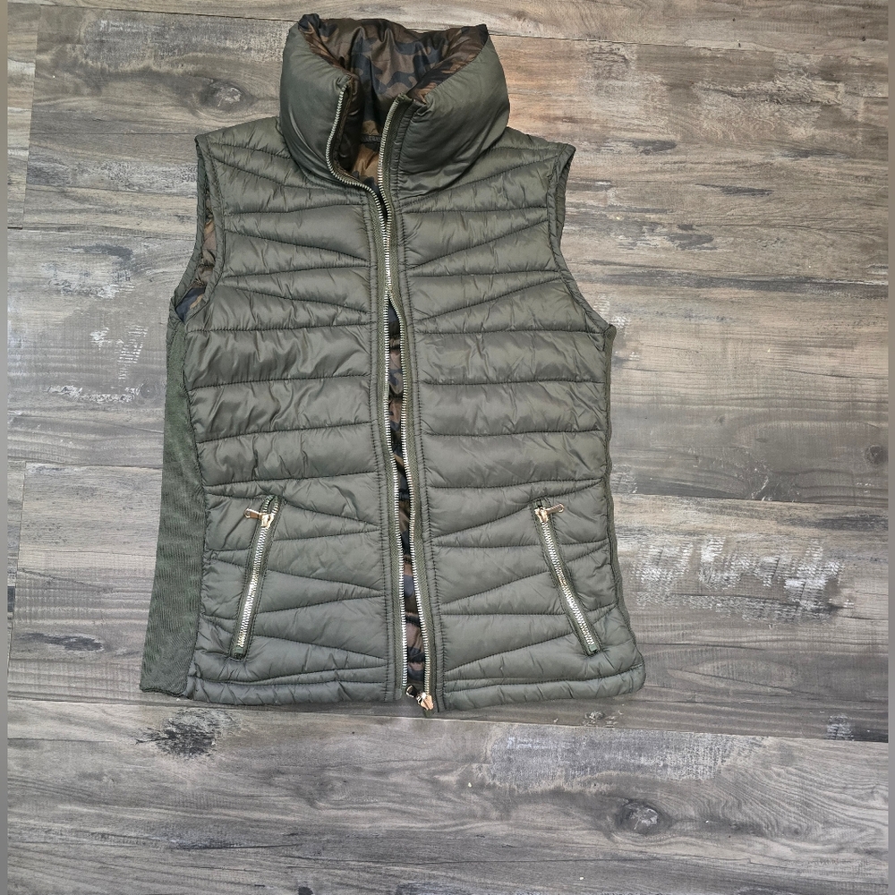 PUFFER vest Reversible